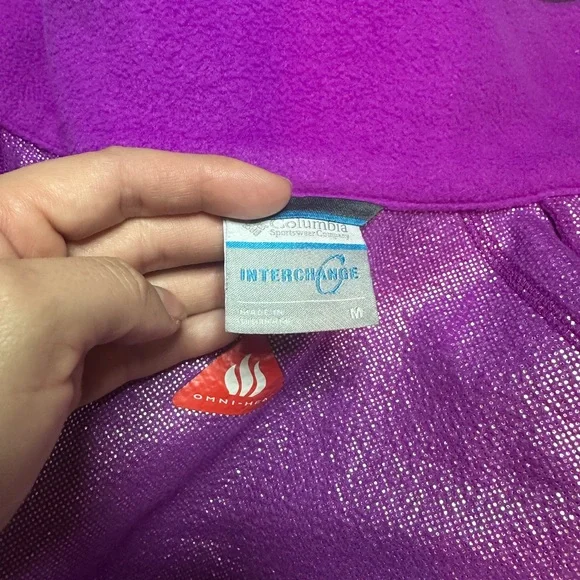 Columbia Women's Dark Purple Ski Jacket - Picture 8 of 8